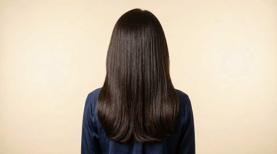 After using Nasma Luxe Hair Oil